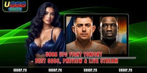 49JILI UFC Fight Tonight Best Odds Preview Live Stream