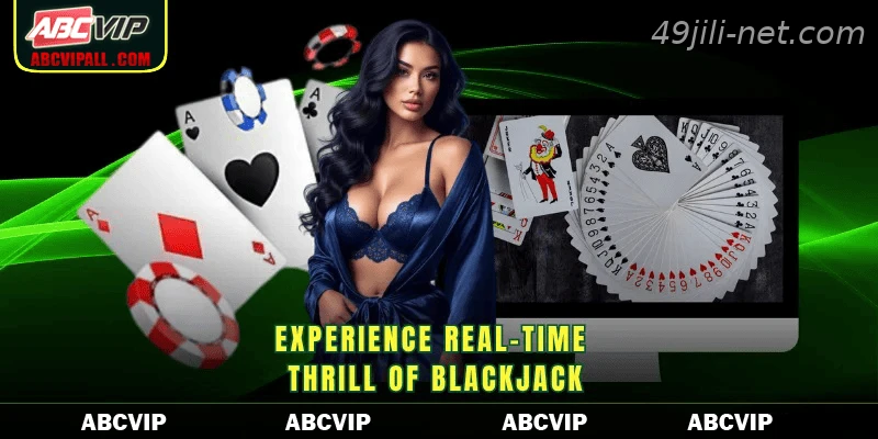 Experience real-time thrill of blackjack