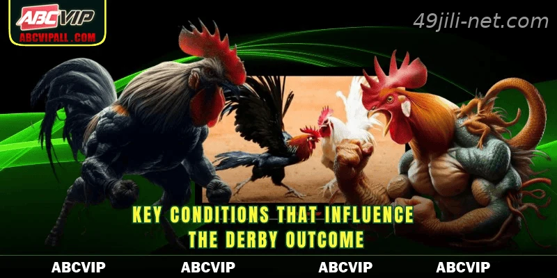 Key conditions that influence the derby outcome