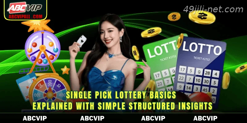 Single pick lottery basics explained with simple structured insights