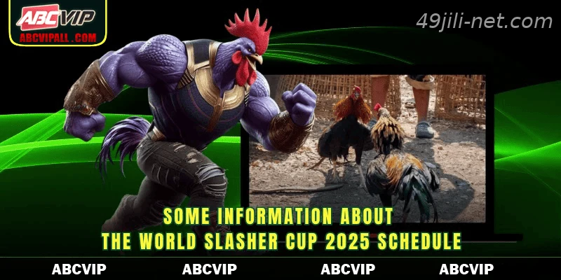 Some information about the World Slasher Cup 2026 schedule