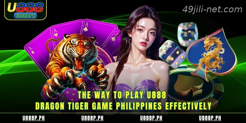 The way to play 49JILI Dragon Tiger game Philippines effectively