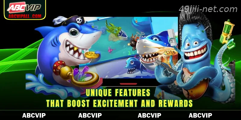 Unique features that boost excitement and rewards
